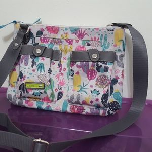 Lily bloom Cactus Crossbody